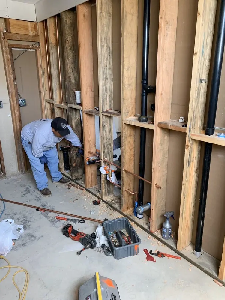 Commercial rough-in plumbing for Trenchless Sewer Repair in Ham Lake